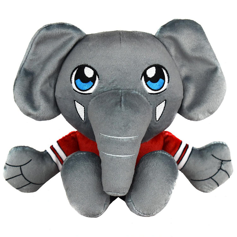 Bleacher Creatures Alabama Crimson Tide Al The Elephant Mascot 8" Kuricha Sitting Plush - Soft Chibi Inspired Mascot Image