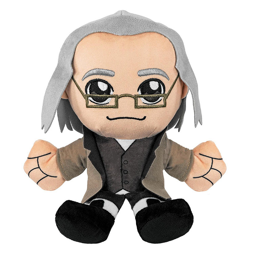 Bleacher Creatures Benjamin Franklin 8" Kuricha Plush - Soft Chibi Inspired Toy Image