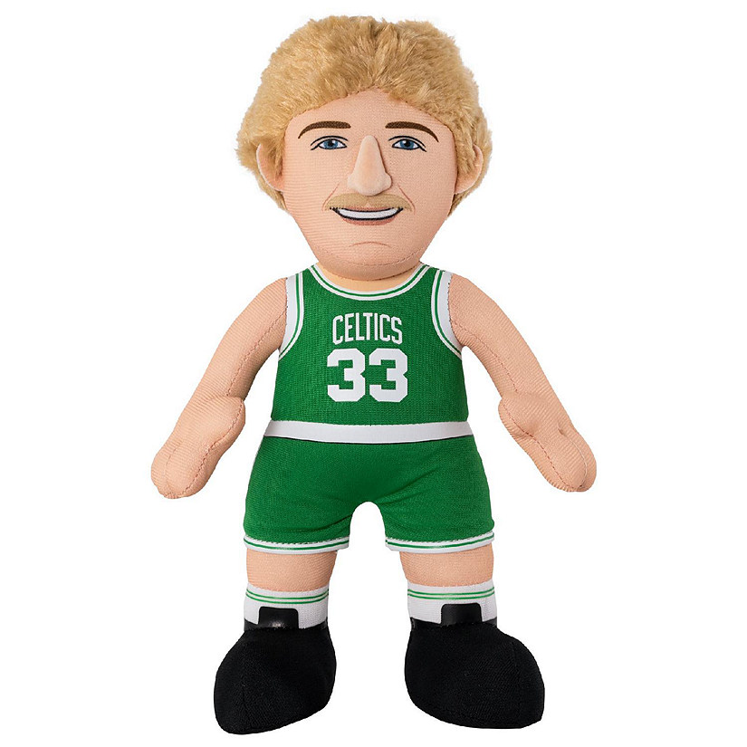 Bleacher Creatures Boston Celtics Larry Bird 10" Plush Figure - A Legend for Play Or Display Image