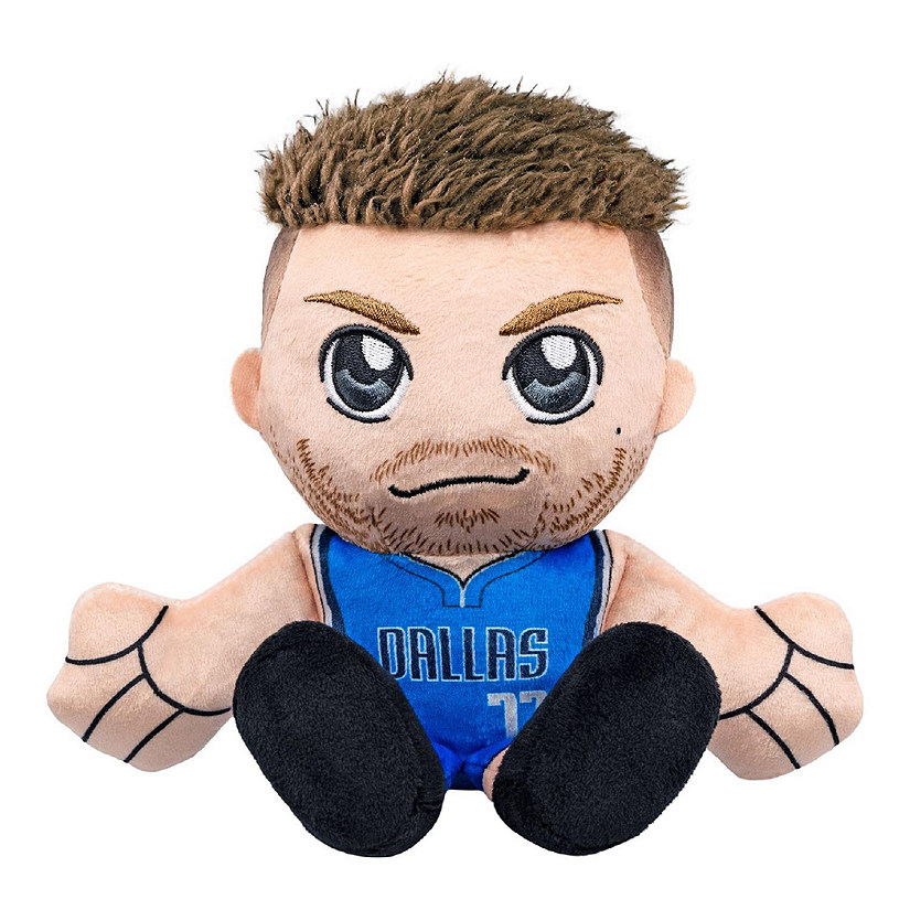 Bleacher Creatures Dallas Mavericks Luka Doncic 8" NBA Kuricha Sitting Plush - Soft Chibi Inspired NBA Superstar Image