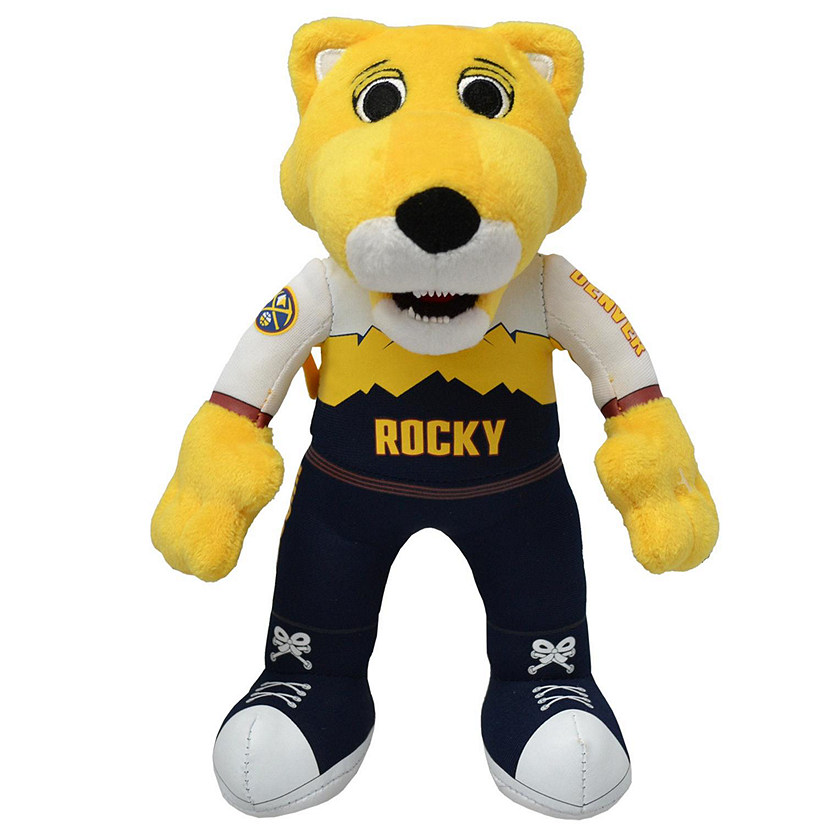 Bleacher Creatures Denver Nuggets Rocky 10" NBA Plush Figure - A Mascot for Play or Display Image