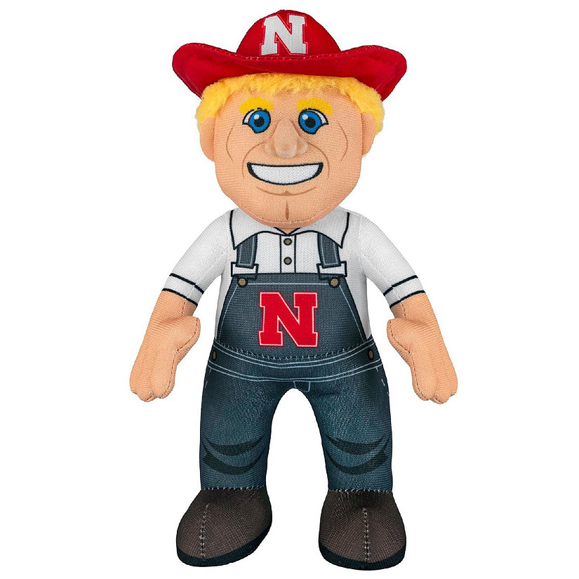 Bleacher Creatures Nebraska Huskers Herbie 10&quot; Mascot Plush Figure - A Mascot for Play or Display Image