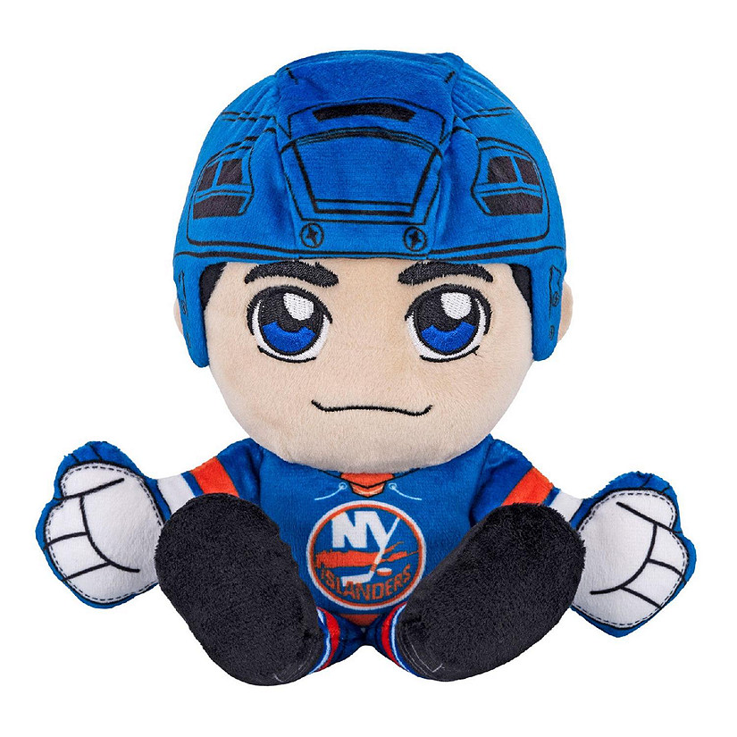 Bleacher Creatures New York Islanders Player 8" NHL Kuricha Sitting Plush - Soft Chibi Inspired NHL Player Image