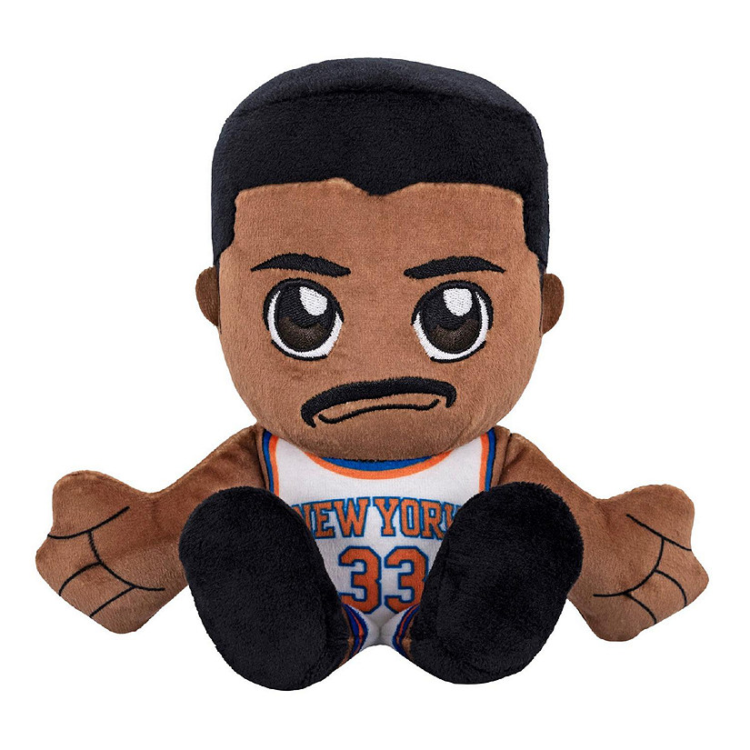 Bleacher Creatures New York Knicks Patrick Ewing 8" NBA Kuricha Sitting Plush - Soft Chibi Inspired NBA Legend Image