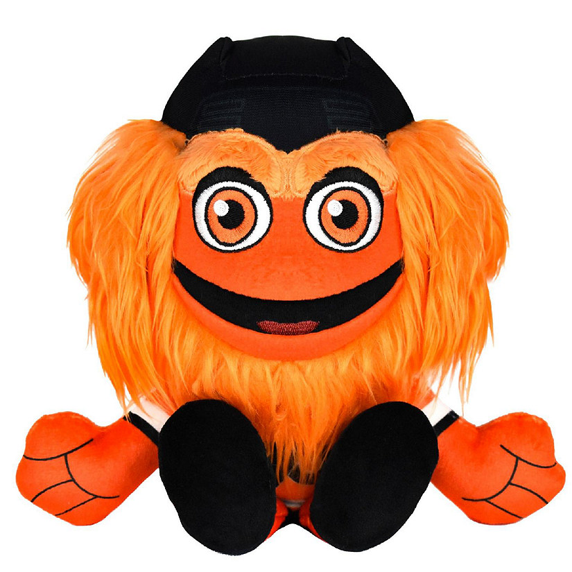Bleacher Creatures Philadelphia Flyers Gritty 8" Kuricha Sitting Plush - Soft Chibi Inspired Mascot Image