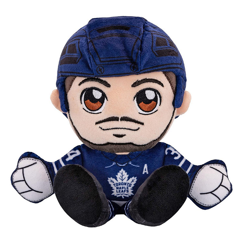 Bleacher Creatures Toronto Maple Leafs Auston Matthews 8" NHL Kuricha Sitting Plush - Soft Chibi Inspired NHL Superstar Image