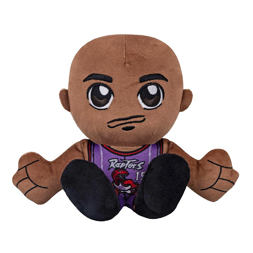 Bleacher Creatures Toronto Raptors Vince Carter 8" NBA Kuricha Sitting Plush - Soft Chibi Inspired NBA Superstar Image