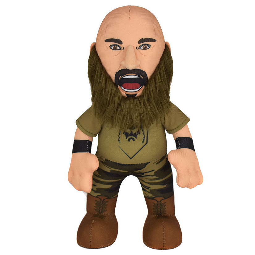Bleacher Creatures WWE Braun Strowman 10" Plush Figure - A Wrestling Legend for Play and Display Image