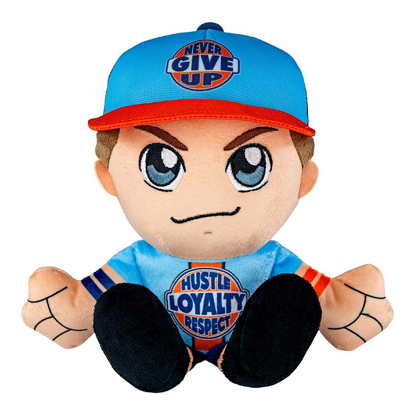 Bleacher Creatures WWE John Cena 8" Kuricha Plush - Soft Chibi Inspired Wrestling Superstar Image