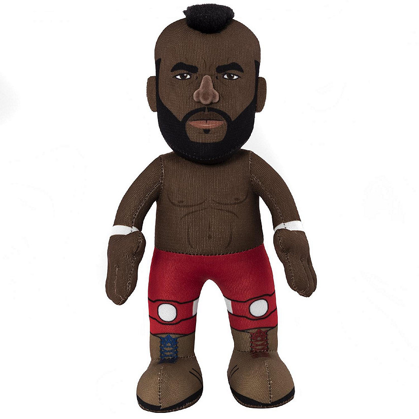 Bleacher Creatures WWE Legend Wrestlemania Mr. T 10" Plush Figure - A Wrestling Star for Play or Display Image