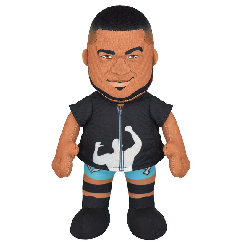Bleacher Creatures WWE Superstar Keith Lee 10" Plush Figure - A Wrestling Star for Play or Display Image