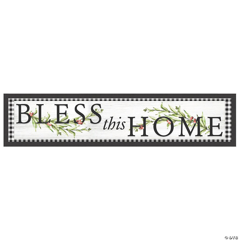 Bless This Home Country Quote Peel & Stick Decals Image