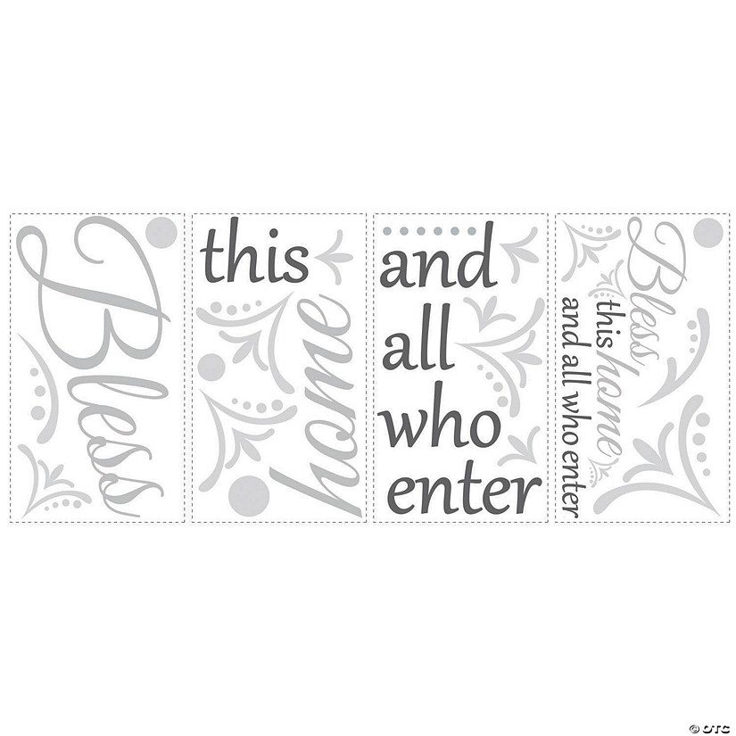 Bless This Home Peel & Stick Wall Decals Image
