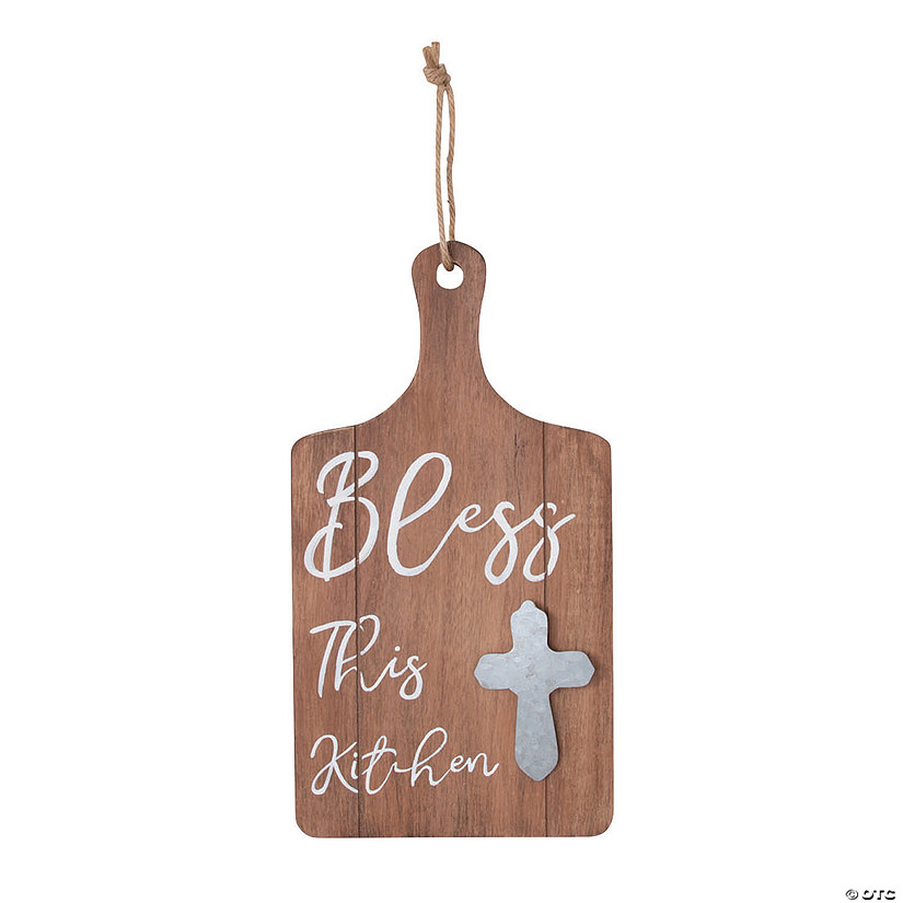 Bless This Kitchen Cutting Board Wall D&amp;#233;cor Image