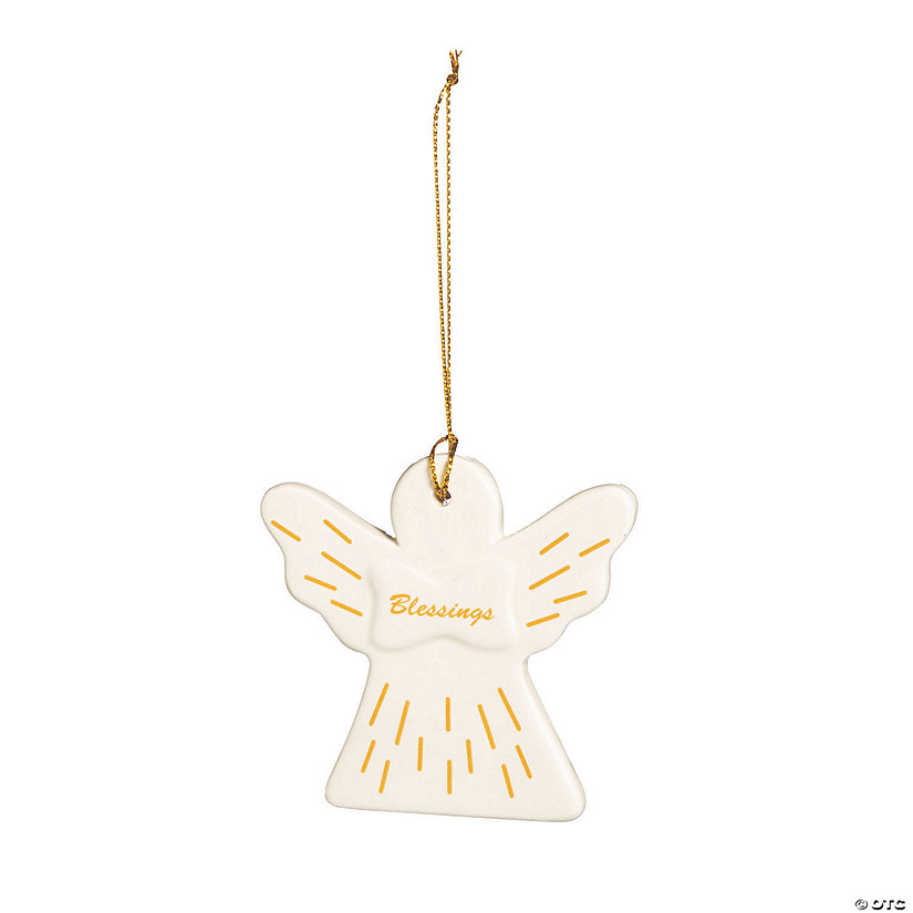 Blessings Angel Ornaments - 12 Pc. Image
