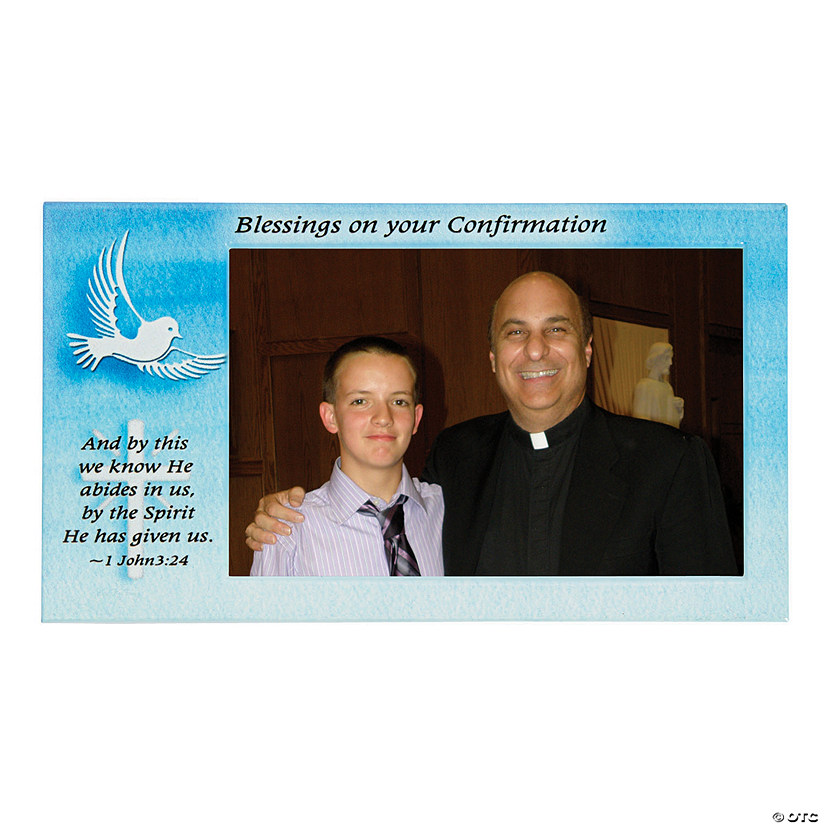 Blessings on Your Confirmation Picture Frame Image