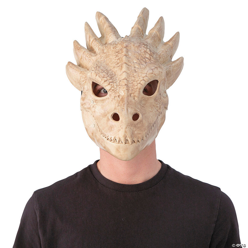 Blister Skeleton Dragon Full-Face Plastic Mask Image