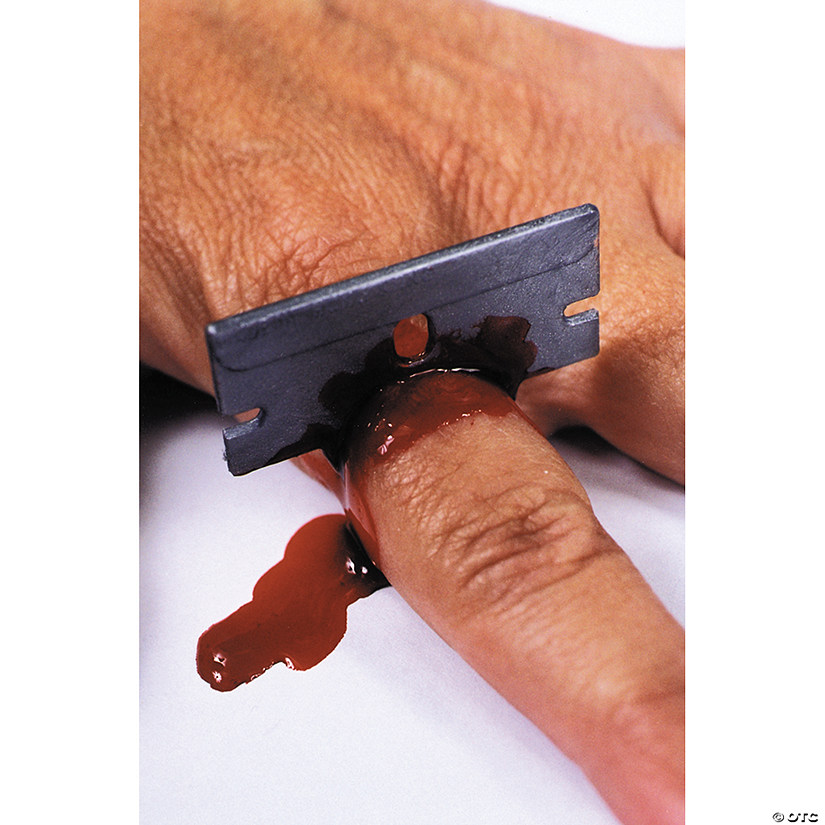 Bloody Razor Blade Image