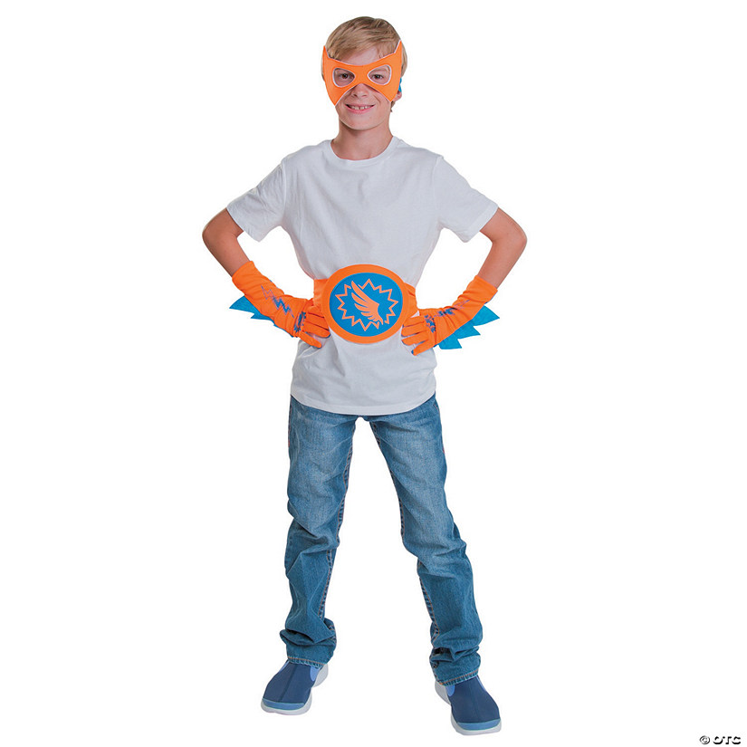 Blue & Orange Superhero Accessories - 4 Pc. Image