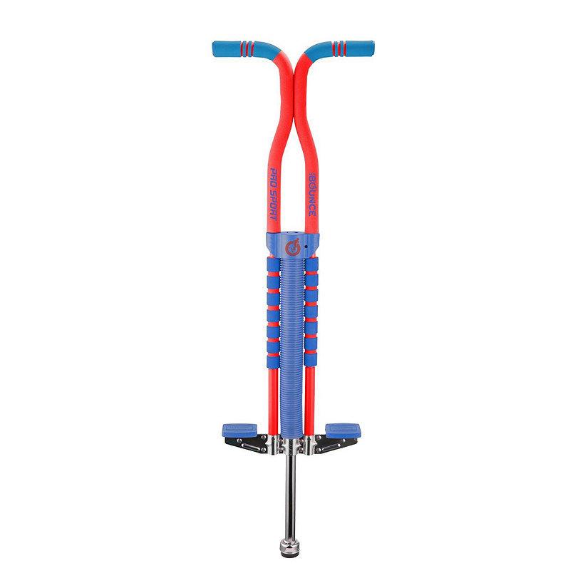 Blue & Red Pogo Stick for Kids Image