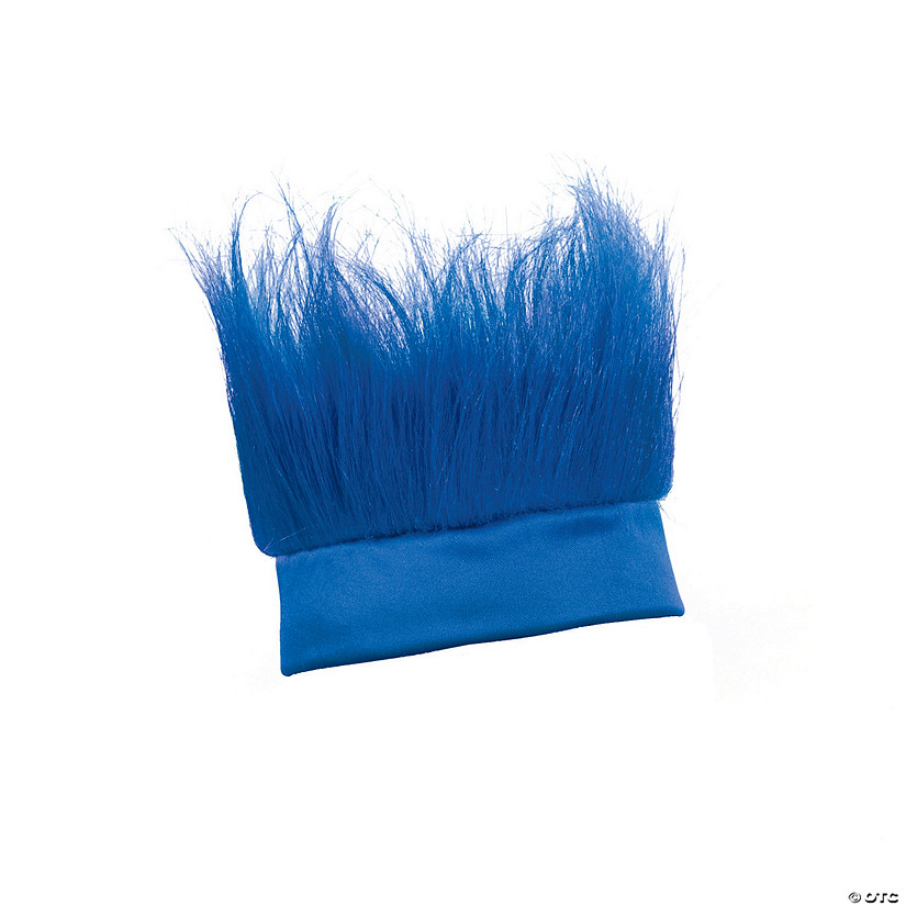 Blue Crazy Hair Headband Image