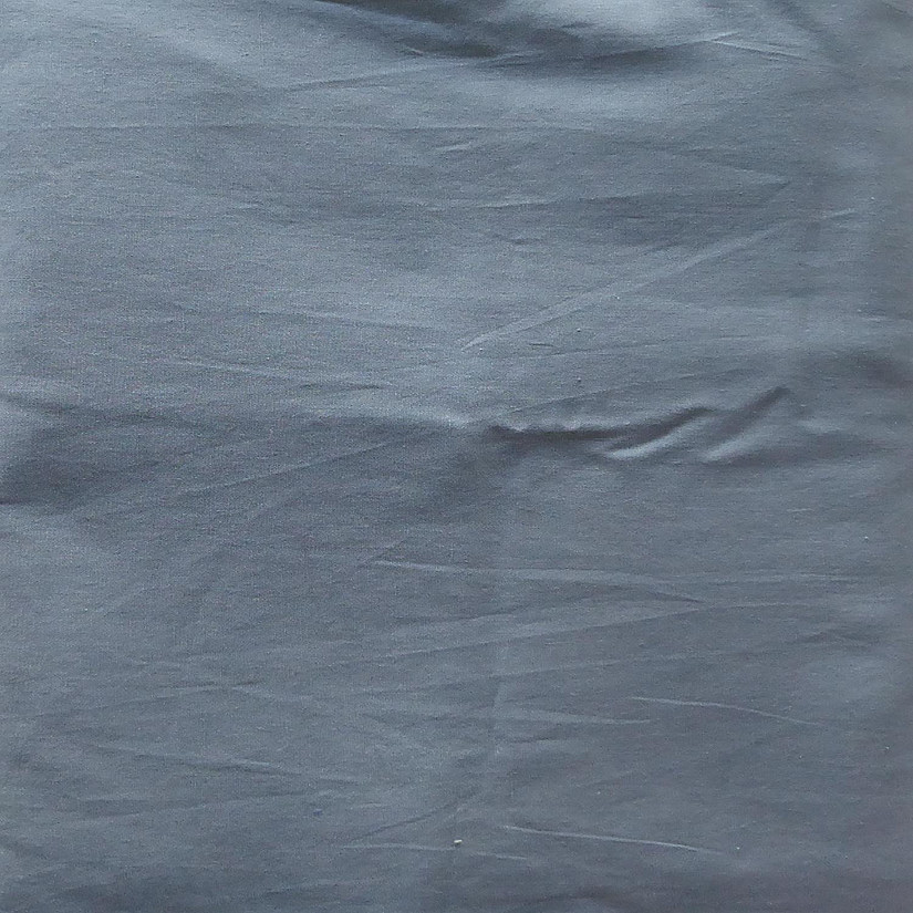 Blue Gray Solid Cotton Fabric by the yard 44 inches wide Image