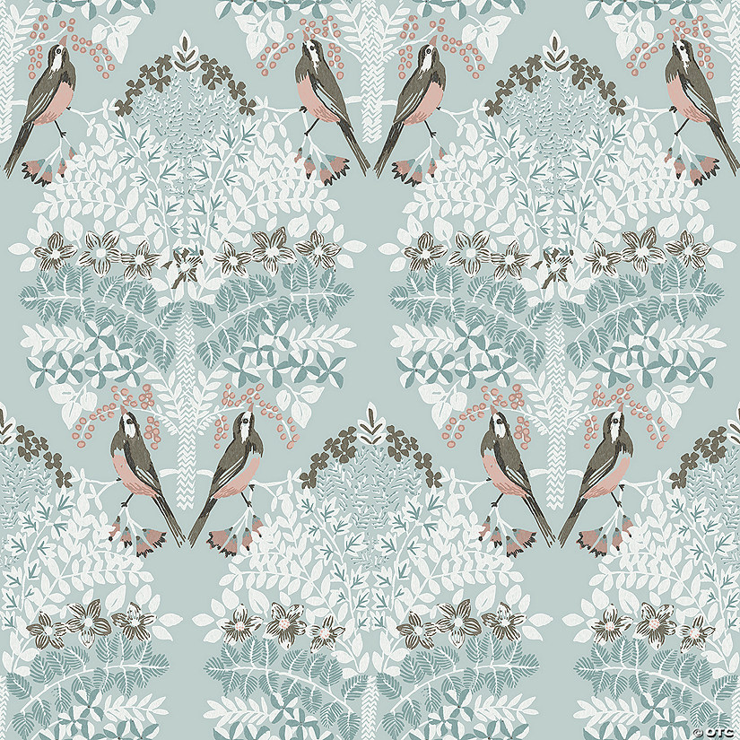 Blue Multi Otis Peel &amp; Stick Wallpaper Image