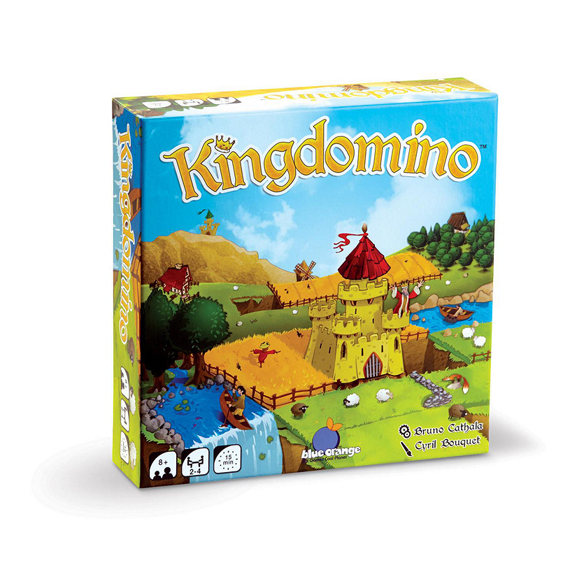 Kingdomino | A Fast Paced Tile Placing Game | from Blue Orange | Party Game  for Families and Kids Ages 8 and Up