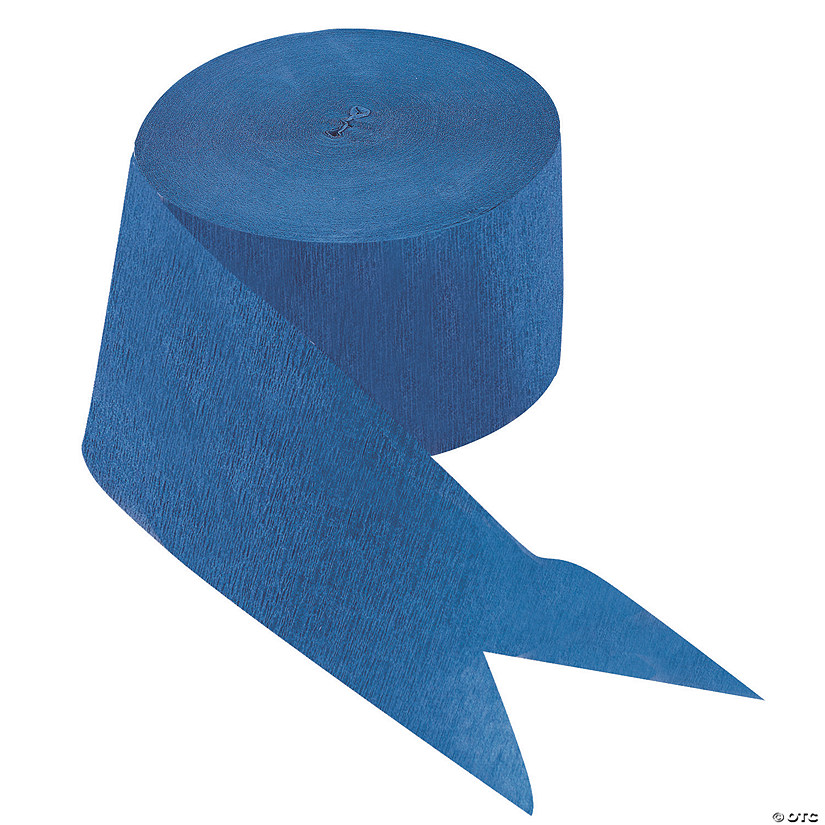Blue Paper Streamer Image