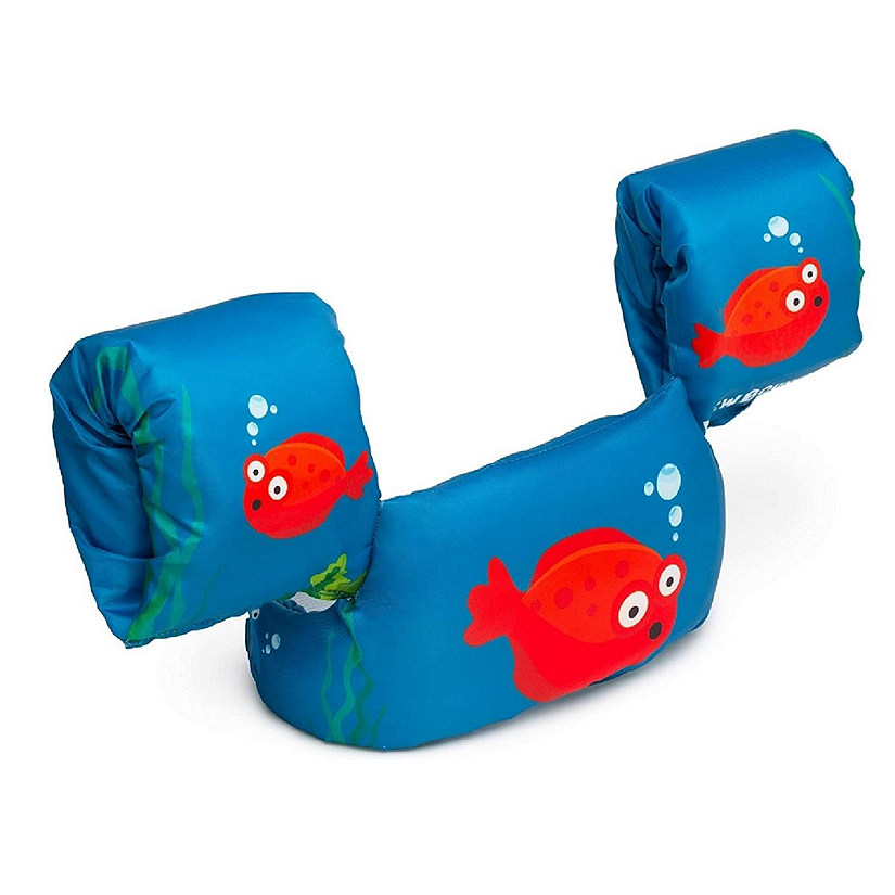 Blue Pool Float Vest Toddlers Oriental Trading