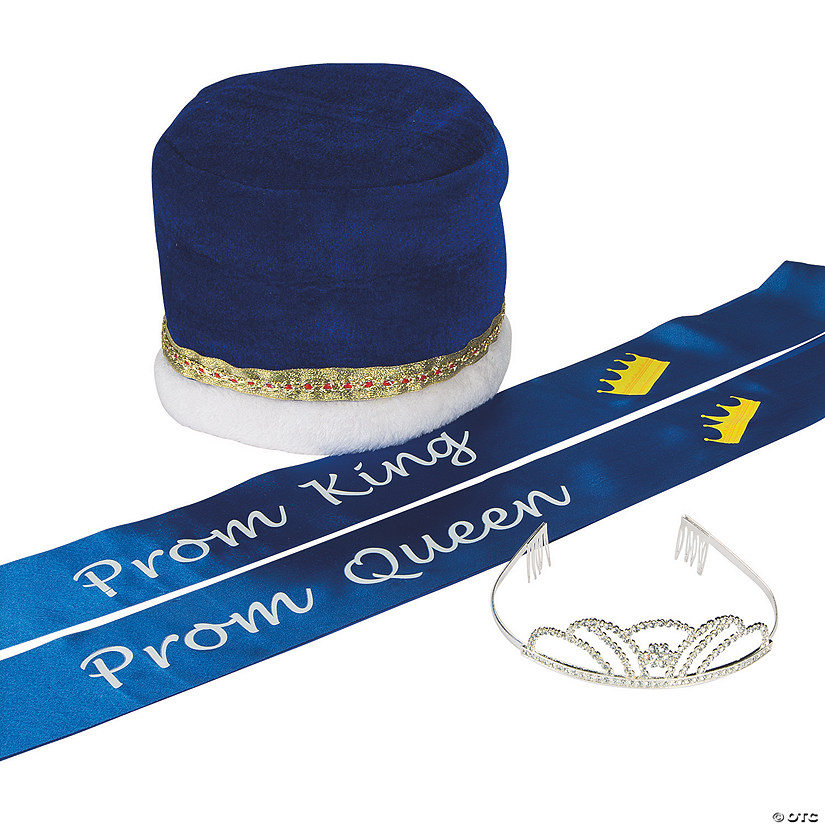 Blue Prom Royalty Kit -  4 Pc. Image