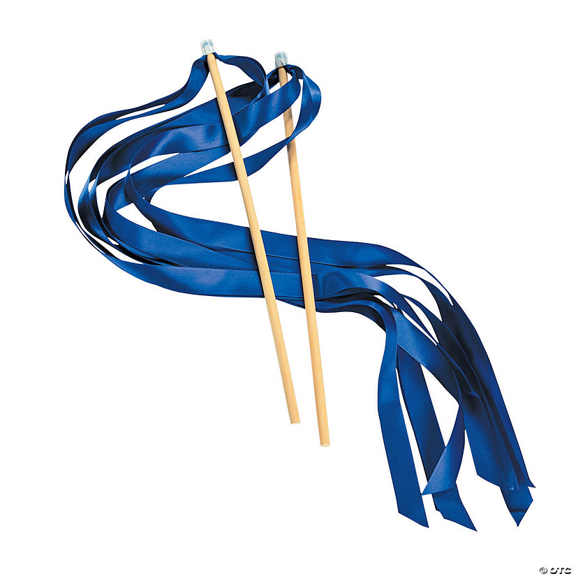Blue Ribbon Wands - 24 Pc. Image