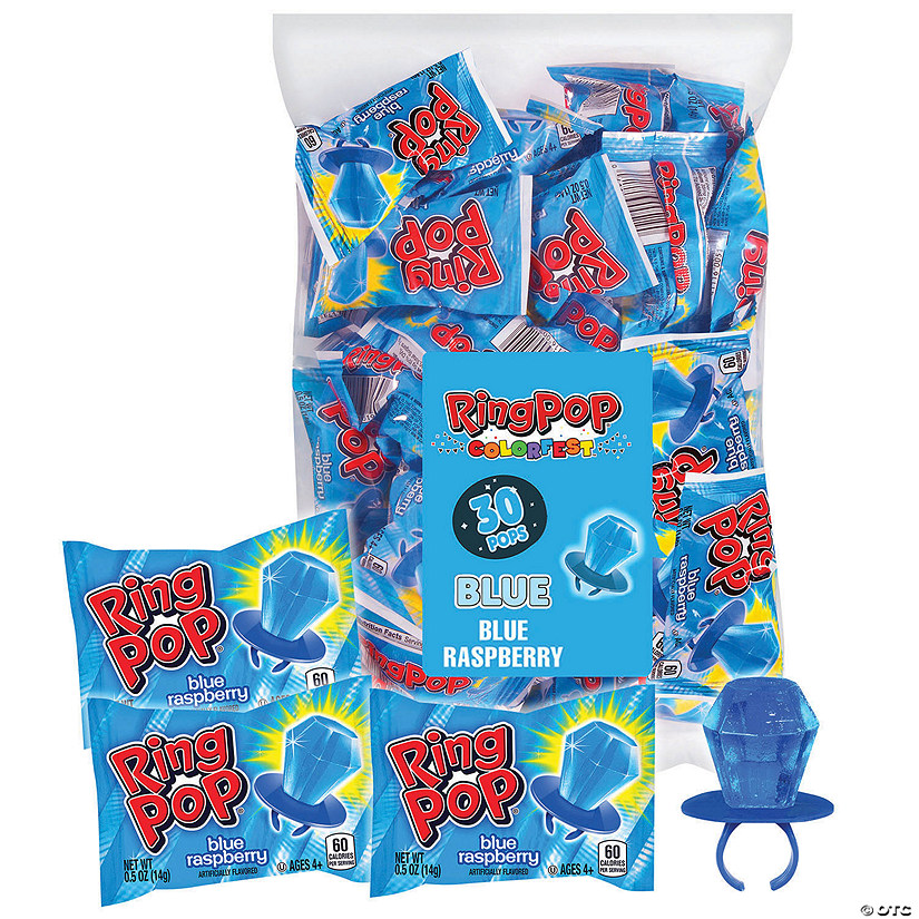 Blue Ring Pops® 30 Pc. Oriental Trading