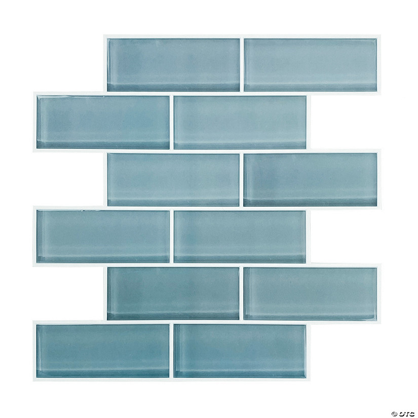 Blue seaglass sticktile Image