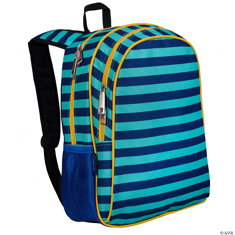 Blue Stripes 15 Inch Backpack Image