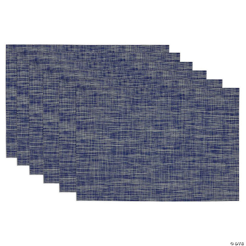 Blue Tweed Pvc Placemat (Set Of 6) Image