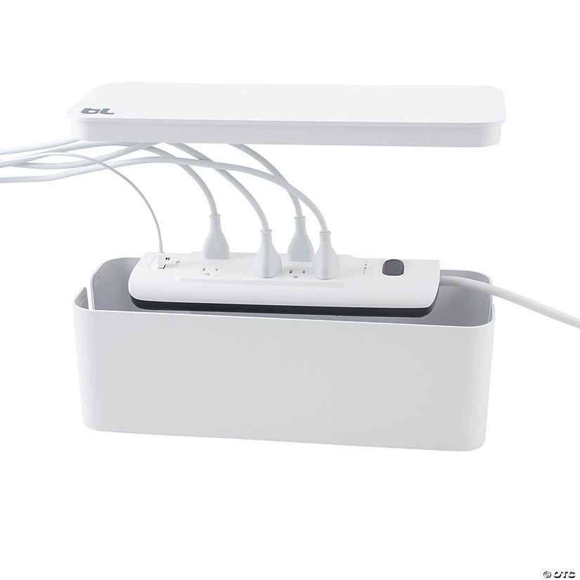 Bluelounge Cablebox Cord Management Box, White Image