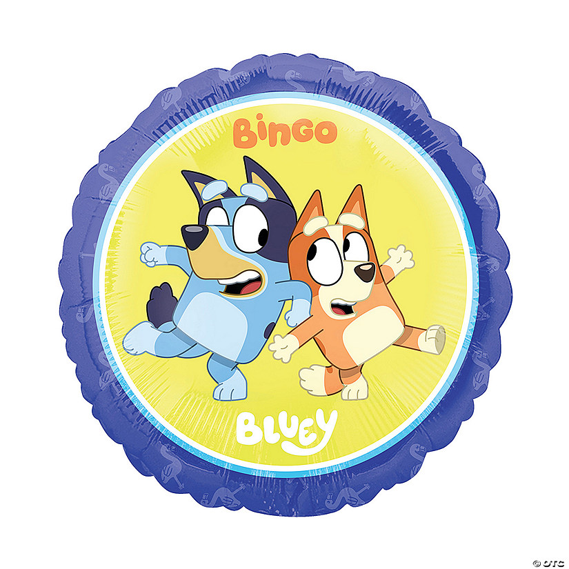 Bluey and Bingo 18" Mylar Balloon Image
