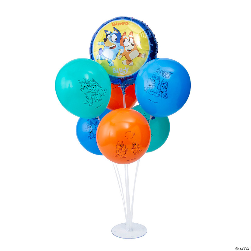 Bluey and Bingo Balloon Centerpiece Kit - 16 Pc. Image