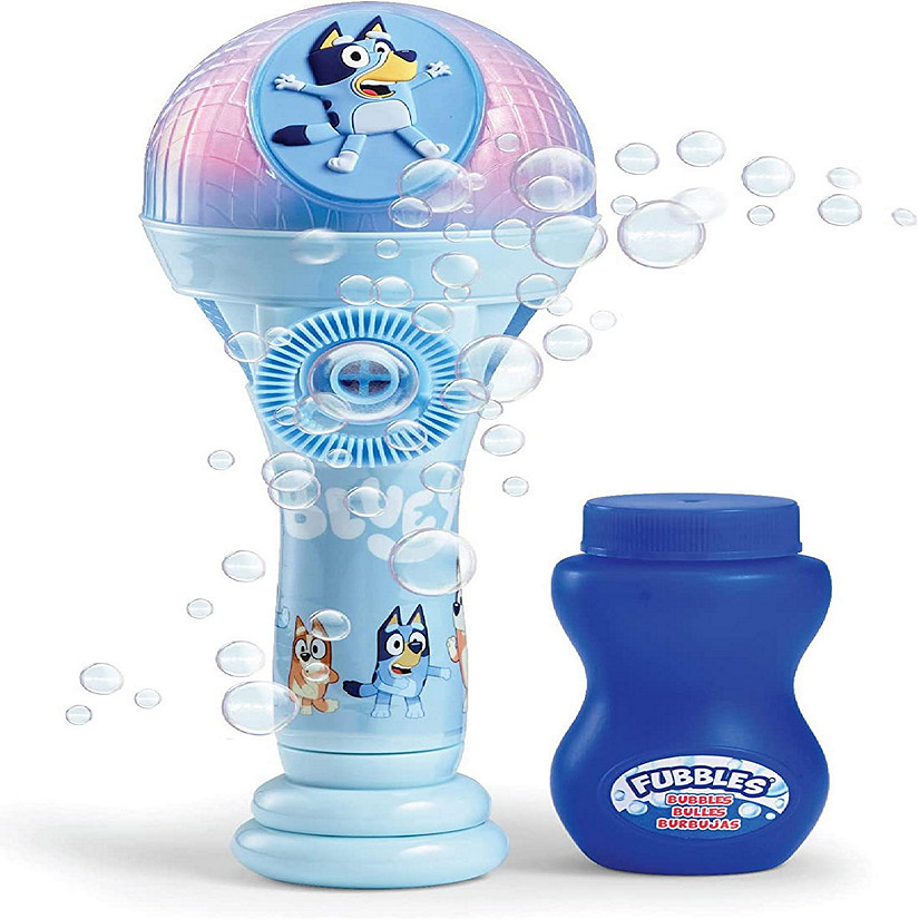 Bluey Dance Mode Bubble Machine Microphone Image