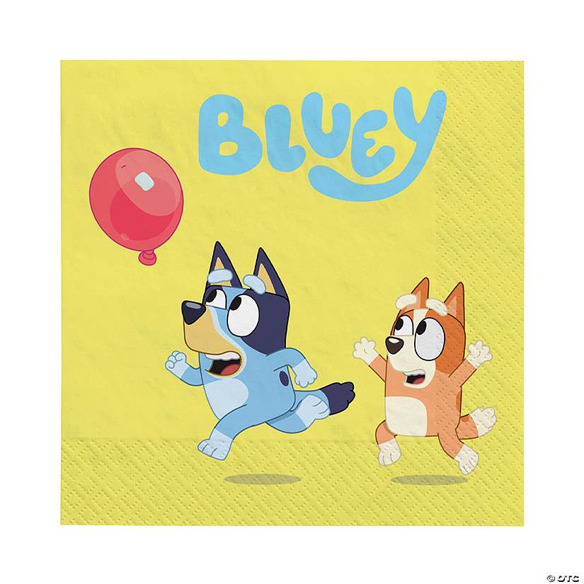 Bluey Party Luncheon Napkins - 16 Pc. Image
