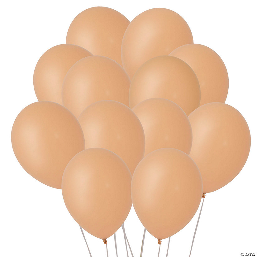 Blush Fashion Color 11" Latex Balloons - 25 Pc. Image