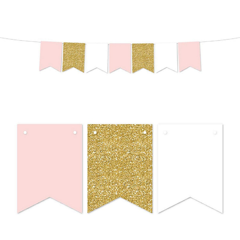 Blush Gold Blank Pennant 6ft Image