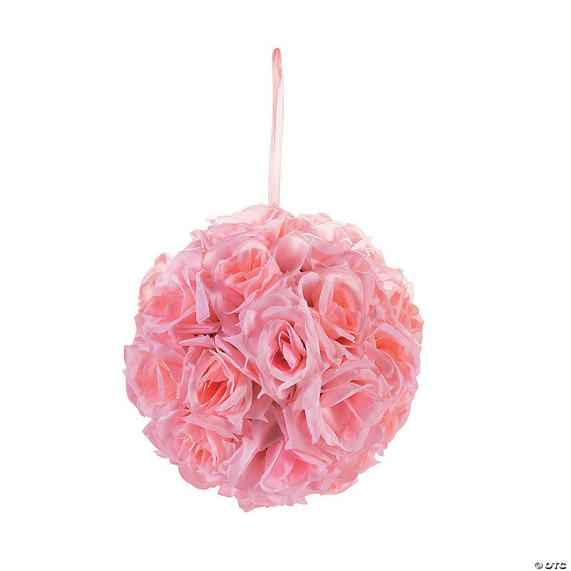 Blush Pink Kissing Ball Image