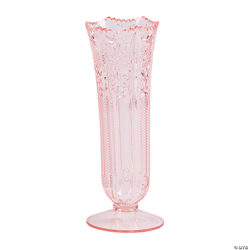 Blush Plastic Bud Vases - 12 Pc. Image