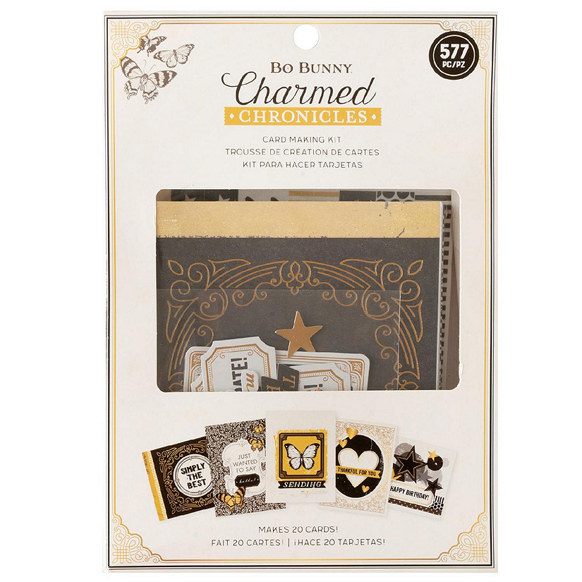 Bo Bunny Charmed Chronicles Card Making Kit-Makes 20 Image