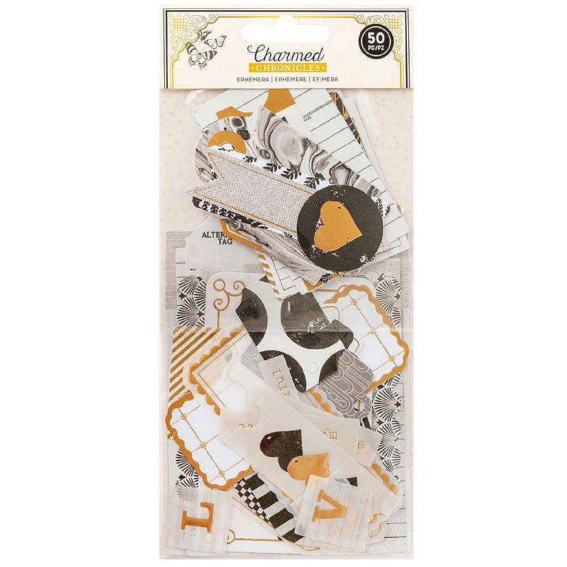 Bo Bunny Charmed Chronicles Ephemera-Journaling Image