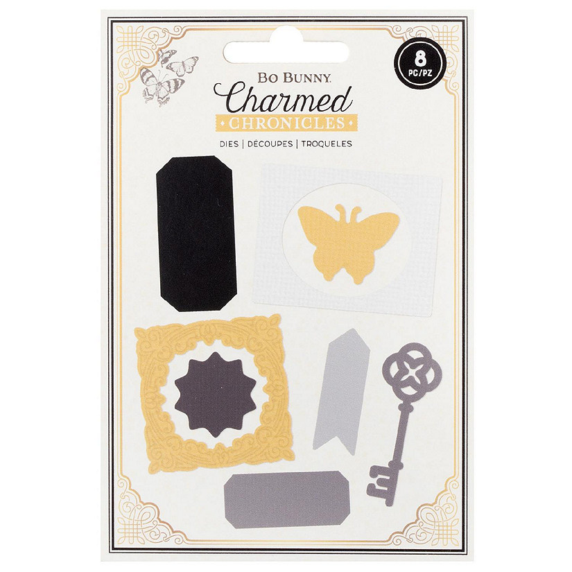 Bo Bunny Charmed Chronicles Metal Die Set-8/Pkg Image