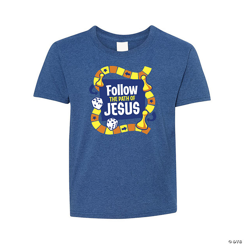 Board Game VBS Follow the Path of Jesus Youth T-Shirt Image