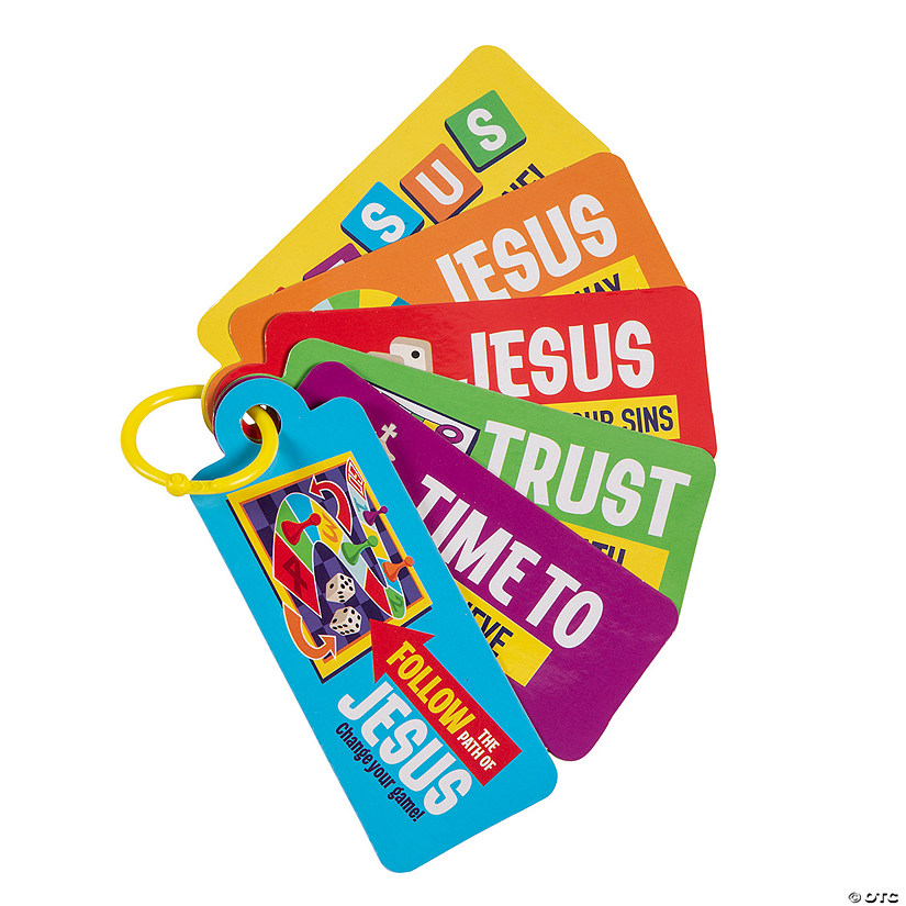 Board Game VBS Verse-a-Day Cards on a Ring - 12 Pc. Image